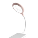 Portable Flexi Ring Lamp USB Study Reading LED Light Eye Protection (Pink)