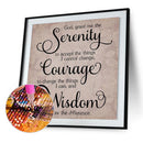 5D DIY Full Drill Diamond Painting Phrase Cross Stitch Embroidery (L2072) Newly