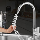 Kitchen Faucet Extension Long Hose Bathroom Faucet Spring Tube (Extender) Newly