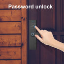 Tuya WiFi Smart Lock Multiple Unlocking WiFi Tuya Smart Door Lock Aluminum Al