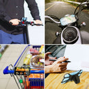 Black 360 Degree Rotating Cycling Handlebar Cycling Handlebar Bike Phone Holder