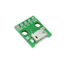 2020 USB Micro Female Socket Breakout Board 2.54mm Adapter Connector Hot?? O1B1