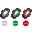 Waterproof LED Bicycle Cycling Light 3 Modes Bicycle Drone Lighting Warning Back