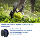 6-Pack Replacement For Ryobi 18V 24V 40V String Trimmer Spool Line Eater O4M2