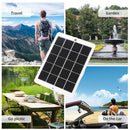 USB Solar Panel Charging Generator Power Bank Phone Solar J0 For 3W 5V R9Y0