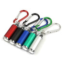 Super Bright Mini LED Camping Flashlight Torch-Keyring KeyChain Random T3F8