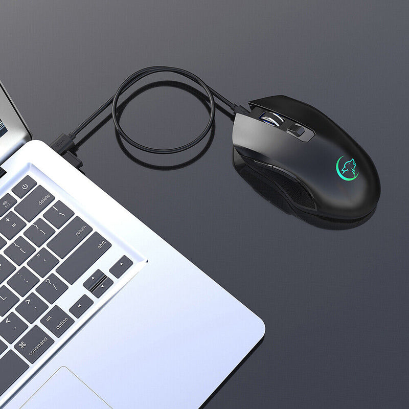 G851 Wireless Mouse 2.4GHz Receiver 2400DPI Colorful Mute Office Mice for Laptop