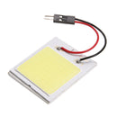 2pcs Xenon HID White 48 COB LED Dome Map Light Bulb Car Interior Panel Lamp