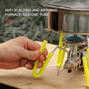 4pcs Outdoor Stove Furnace Hose Tube Sleeve Cover Camping BBQ Cooking Equipment