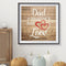 5D DIY Full Drill Diamond Painting Letter Cross Stitch Mosaic Kit Bedroom Decor