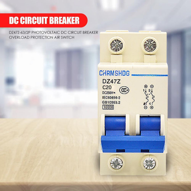 DZ47Z-63/2P Overcurrent Release Overload Protector Air Switch Circuit Break