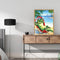 Acrylic Oil Painting By Numbers Christmas Crocodile Digital Picture Artwork