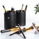 Travel Leather Cosmetic Brush Pen Holder Storage Makeup Empty Holder   Newly