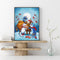 Oil Paint By Numbers Blue Cat Coloring Picture Drawing