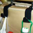 Bag Holder Portable Cloth Hanger Car Seat Back Hooks Auto Headrest ABS Plastic