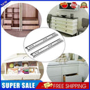 16in Ball Bearing Drawer Slides Three Sections Ball Guide Runners Furniture