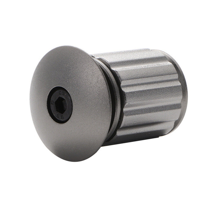 1 Pair MTB Bike Handlebar End Plugs Aluminum Alloy Road Bicycle Grips Plug Ca