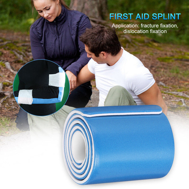 Polymer First Aid Splint Roll Kit Medical Fracture Fixed Bandage (11x92cm) Newly