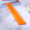 Hairdressing Carbon Anti-static Comb Wide Tooth Hair Clipper Comb (Orange) Newly