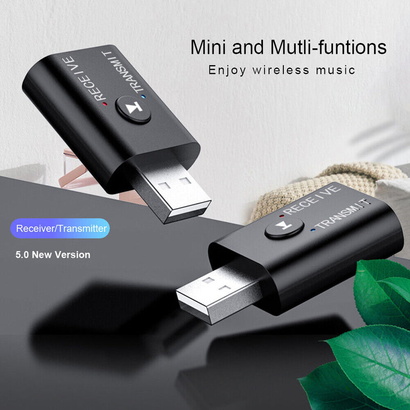 2"" 1 USB Bluetooth Compatible Adapter Wireless PC Laptop Headset Transmitter
