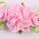 Baby Feather Flowers Photograph Props Outfits Angel Wings + Headband Set