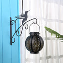 Wrought Iron Hanging Flower Pot Basket Decorative Hanger Brackets (Bird) Newly
