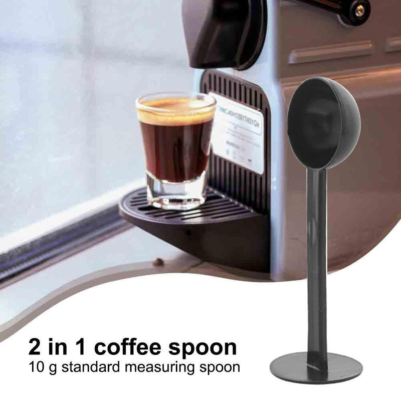 2 in 1 Coffee Spoon Dual-use Bean Powder Scoop 10g Plastic Measuring Spoon