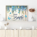 5D DIY Full Drill Round Shape Letters Rhinestone Diamond Drawing Home Decor