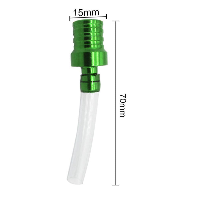 Motorcycle Gas Fuel Cap Valve Vent Breather Hose for ATV Dirt Bike(Green) Newly