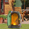 Large Fairy Doors Solar Light LED Elf Pixie Steps Magical Garden Trees Decors