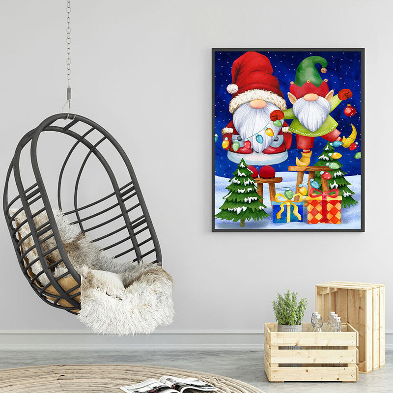 Christmas Goblin 5D DIY Diamond Painting Kits Full Round Drill Wall Art (A5817)