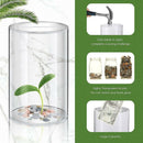 Piggy ?BANK for Adults Savings Jar Cash Coins Break to Opens Clears Large