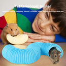 Fun Small Pet Tunnel Collapsible Plastic Channel Tube Rabbit Hedgehog Indoor