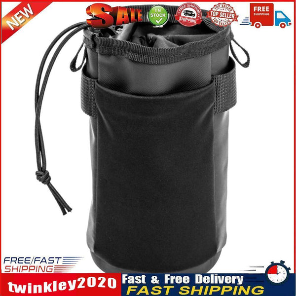 Bicycle Insulated Bottle Holder Pouch Bike Handlebar Drawstring Kettle Bag Newly