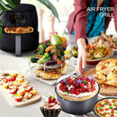 Air Fryer Rack for Air Fryer 304 Stainless Steel Food Dehydrator Rack Toast Rack