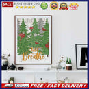 Christmas Tree Diamond Painting Special-shaped Partial Drill Wall Decor (HB310)