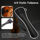 Violin Tailpiece Ultra Composite Tailpiece with 4 Fine Tuners`