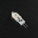 G4 200LM 2W SMD2835 12LED Corn Bulb for Crystal Lamp Chandelier (DC 12V WW)