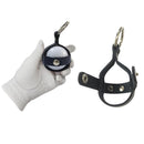 Outdoor Golf Protective Ball Cover Cowhide Leather Golf Training Ball Bag Hol