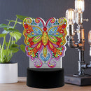 Butterfly DIY Diamond Painting LED Light Embroidery Night Lamp Home Decor Newly