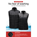 #A Electric Heated Vest Washable Heated Waistcoat for Outdoor Skiing Fishing Hik