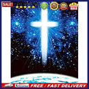 11CT Full Cross Stitch Shining Cross Stamped DIY Embroidery Kits Cotton Thread