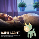 Portable Mini LED Desk Lamp Cute Folding Dog Night Lamps for Christmas Birthday