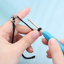 Tools Jewelry Yarn Guides Thimble Ring Crown Knitting Loop Crochet Finger Wear