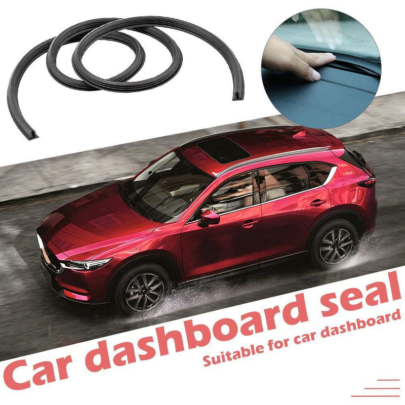 1.6m Car Dashboard Sealing Strip Weatherstrip Rubber Sound Insulation Seal