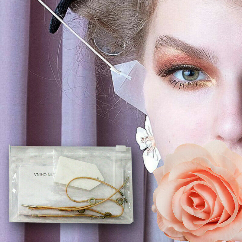 40 Pcs Face Lifting Tape Invisible V-Line Patch Bands Kit Thin Facial Stick