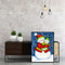 Snowman Oil Paint by Numbers Hand Painted Frameless Picture Home Wall Ornament