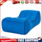 Waterproof Nylon Lazy Bag Inflatable Sofa Outdoor Air Bed (Navy Blue Small)