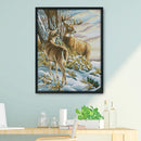 Cross Stitch Embroidery Kit DIY Needlework Handmade Cloth Canvas Drawing Gi