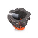 Fish Tank Oxygen Pump Volcano Shape Ornament Decorations Air Bubble Stone